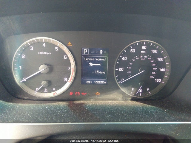 2015 HYUNDAI SONATA 2.4L SE VIN: 5NPE24AF0FH089333