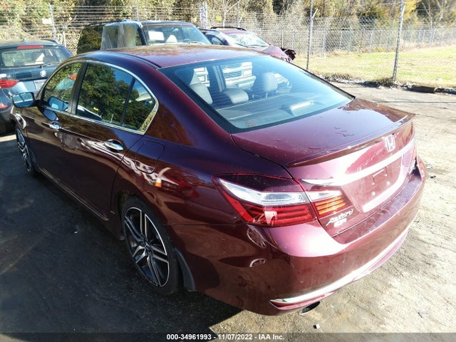 2017 HONDA ACCORD SEDAN SPORT SE VIN: 1HGCR2F10HA117583