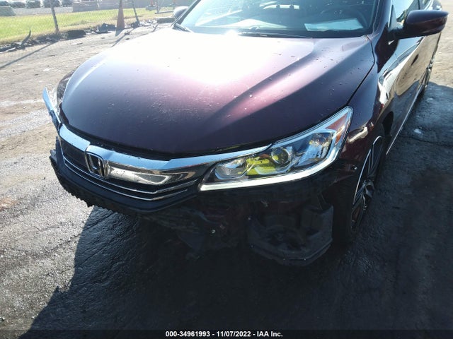2017 HONDA ACCORD SEDAN SPORT SE VIN: 1HGCR2F10HA117583
