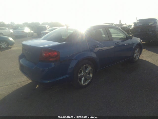 2013 DODGE AVENGER SE VIN: 1C3CDZAB6DN564237
