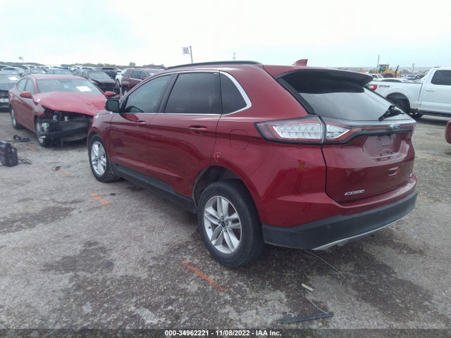 2015 FORD EDGE SEL VIN: 2FMTK4J87FBC39230