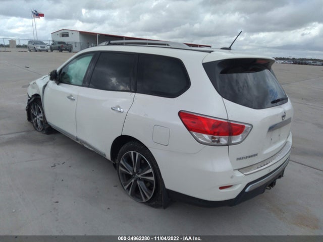 2015 NISSAN PATHFINDER PLATINUM VIN: 5N1AR2MM6FC612113