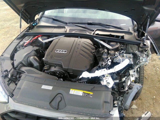 2022 Audi A4, VIN: WAUBBAF41NN000809