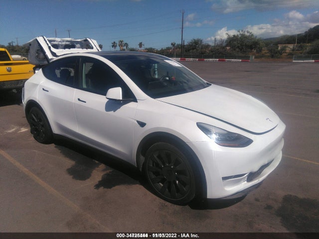 Продаж на аукціоні авто 2021 Tesla Model Y Standard Range, vin: 5YJYGDED6MF192792, номер лоту: 34725444