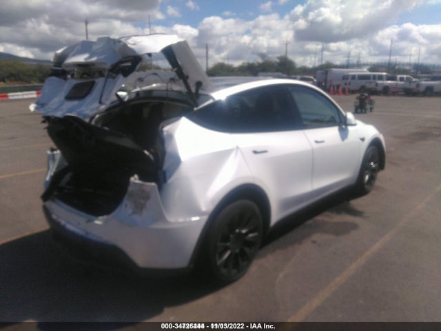 Продаж на аукціоні авто 2021 Tesla Model Y Standard Range, vin: 5YJYGDED6MF192792, номер лоту: 34725444
