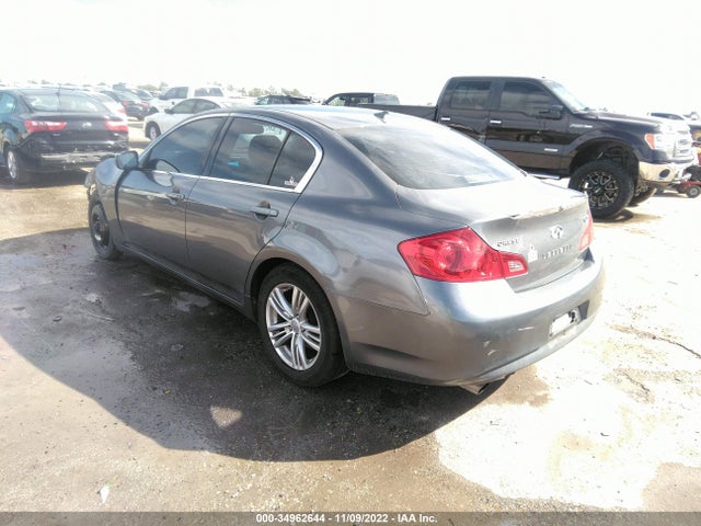 2012 INFINITI G25 SEDAN JOURNEY VIN: JN1DV6AP0CM813064
