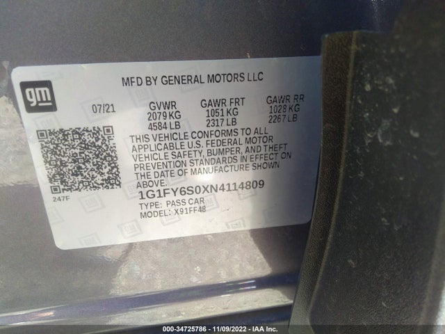 Chevrolet Bolt Euv Lt 2022 1G1FY6S0XN4114809 Image 10