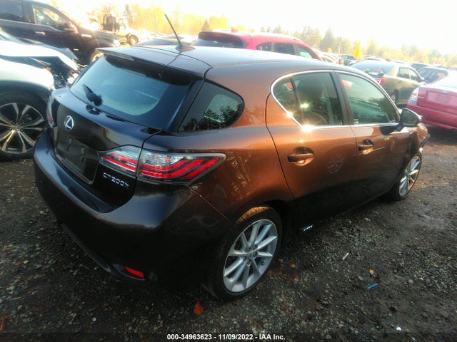 Lexus CT 200H 2012 JTHKD5BH7C2062354 Image 4