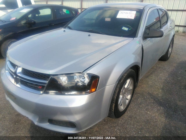 Dodge AVENGER SE 2012 1C3CDZAB6CN331988 Image 2