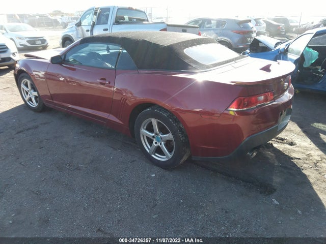 Chevrolet CAMARO LT 2014 2G1FB3D39E9281506 Image 3