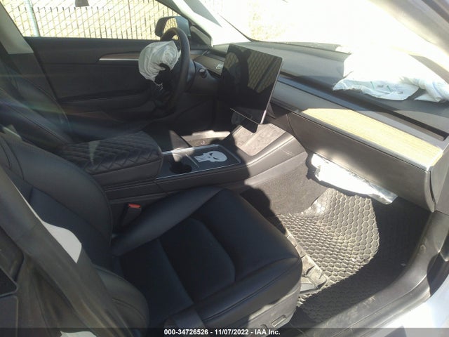 2021 TESLA MODEL 3 LONG RANGE VIN: 5YJ3E1EB5MF003174