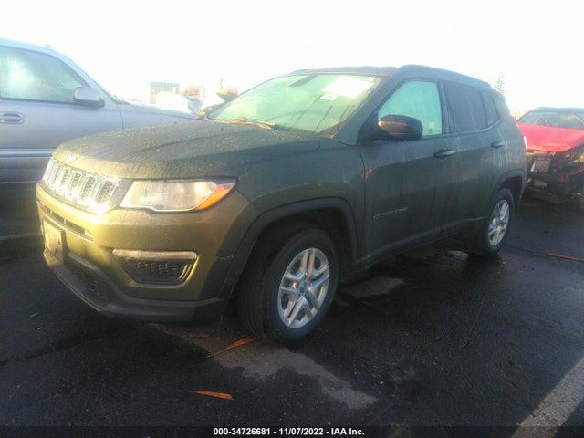 2018 JEEP COMPASS SPORT VIN: 3C4NJCAB1JT287096