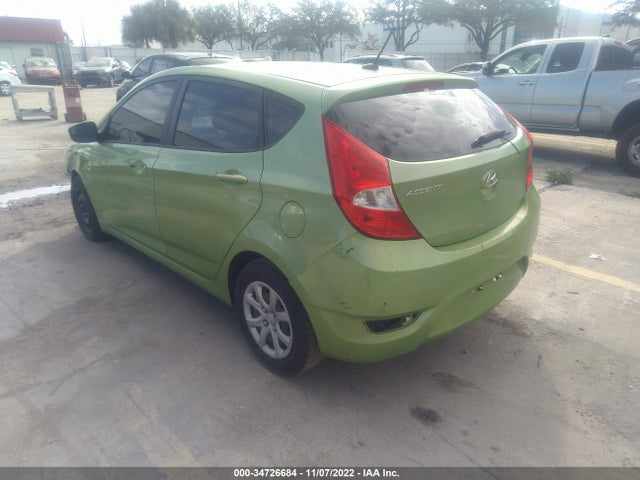 2014 HYUNDAI ACCENT GS VIN: KMHCT5AEXEU163780