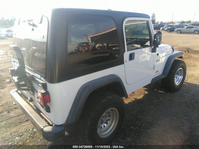 2005 JEEP WRANGLER X VIN: 1J4FA39S55P349967