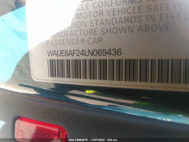 2020 Audi A6, VIN: WAUE8AF24LN069436