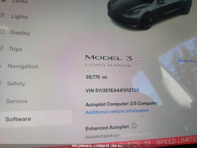 Tesla MODEL 3 2018 5YJ3E1EA4JF012760 Image 7