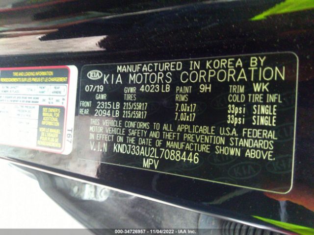 KNDJ33AU2L7088446 KIA SOUL EX