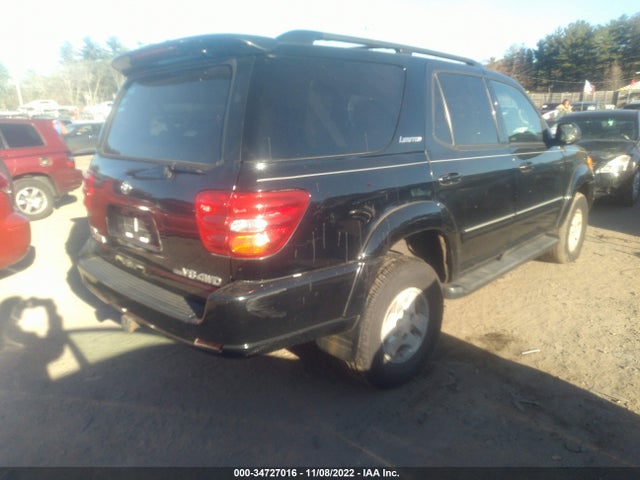 2001 TOYOTA SEQUOIA LIMITED VIN: 5TDBT48A61S055748