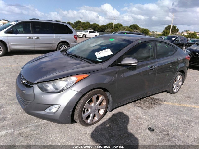 2013 HYUNDAI ELANTRA LIMITED VIN: 5NPDH4AE1DH252036