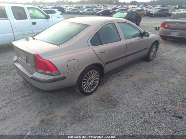 2003 VOLVO S60 2.4L TURBO VIN: YV1RS58D332244699