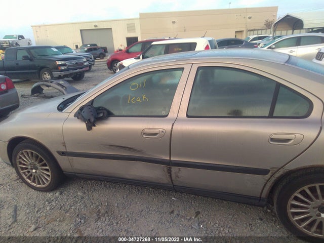 2003 VOLVO S60 2.4L TURBO VIN: YV1RS58D332244699