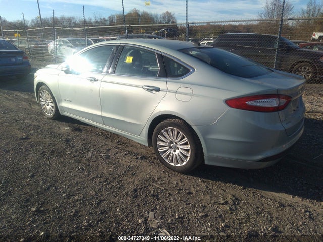 2013 FORD FUSION SE HYBRID VIN: 3FA6P0LU1DR160548