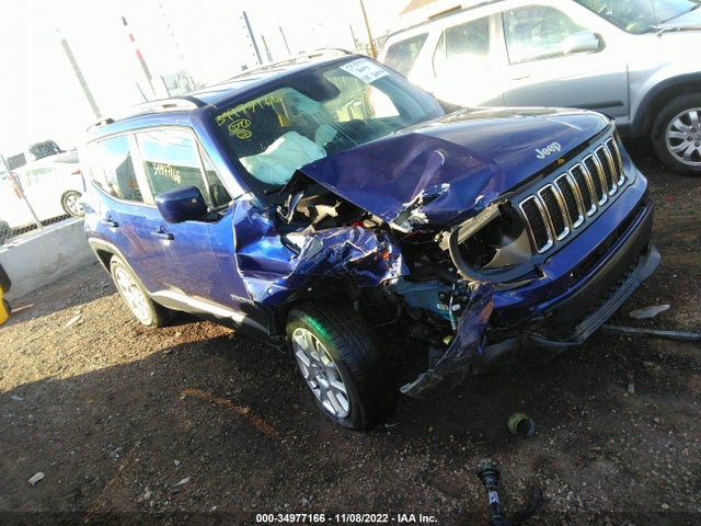 2019 JEEP RENEGADE LATITUDE VIN: ZACNJABB1KPK09992
