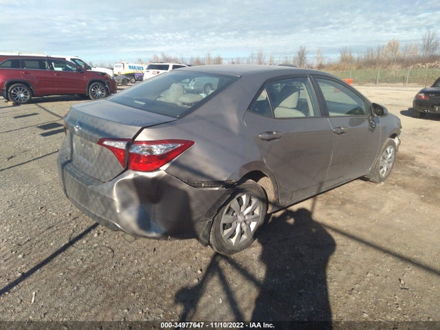 2015 TOYOTA COROLLA L/LE/S/S PLUS/LE PLUS VIN: 2T1BURHE7FC242980