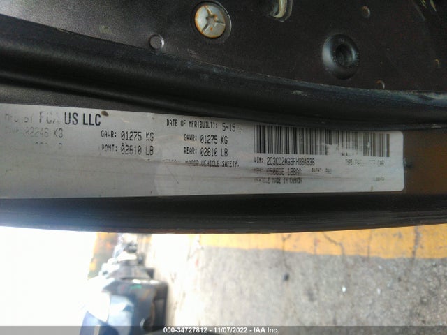 Dodge Challenger Sxt 2015 2C3CDZAG3FH834936 Image 9