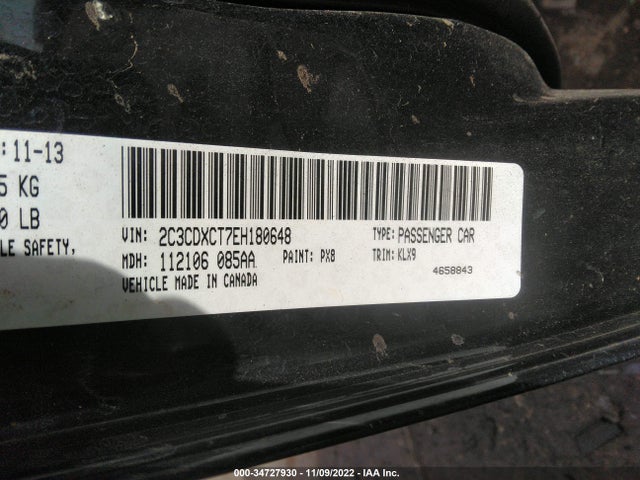 Dodge Charger Road/track 2014 2C3CDXCT7EH180648 Image 14