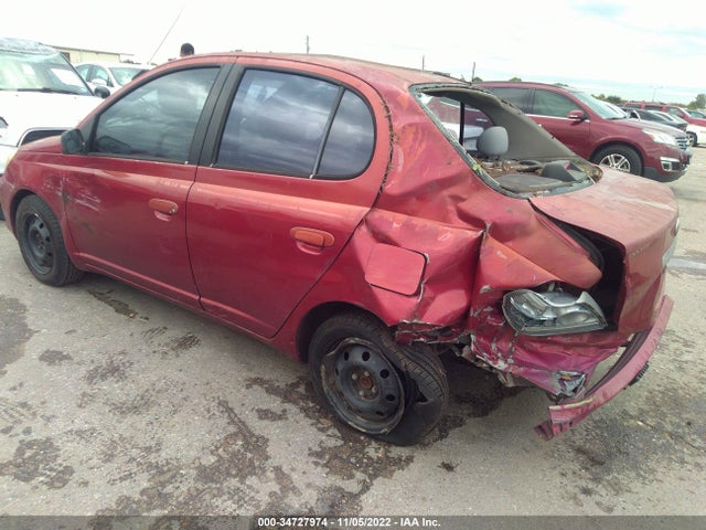 2003 TOYOTA ECHO VIN: JTDBT123330292163