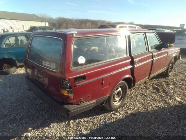 1986 VOLVO 245 DL/GL VIN: YV1AX8855G1711996