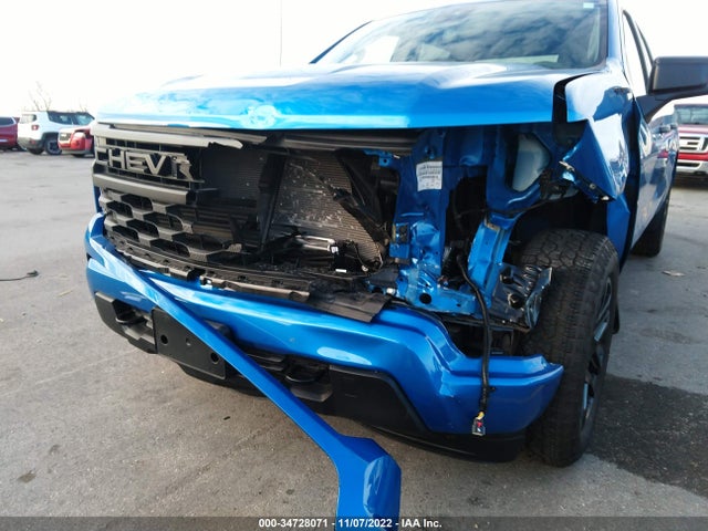 2022 CHEVROLET SILVERADO 1500 CUSTOM VIN: 1GCPDBEK2NZ534015