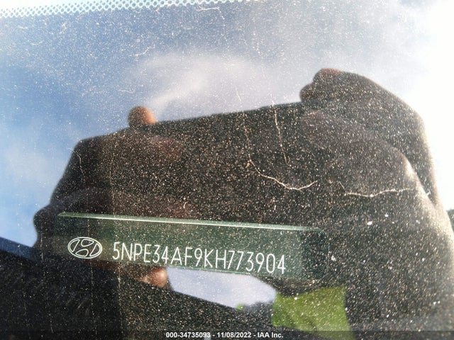 Hyundai SONATA SEL 2019 5NPE34AF9KH773904 Image 9