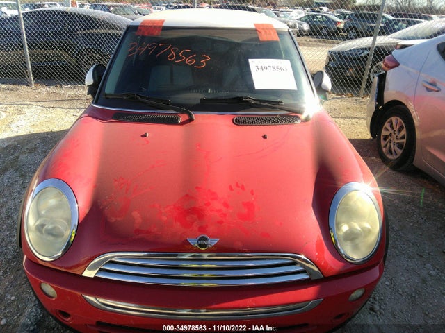 2006 MINI COOPER HARDTOP VIN: WMWRC33546TJ77968