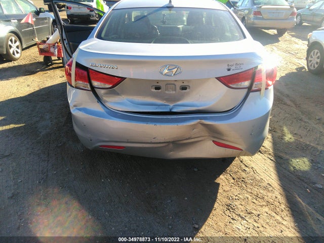 2011 HYUNDAI ELANTRA GLS PZEV VIN: 5NPDH4AE8BH017405