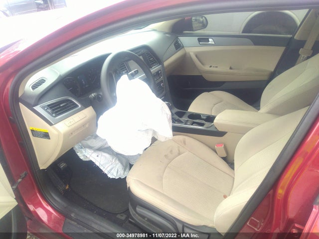 2016 HYUNDAI SONATA 2.4L SE VIN: 5NPE24AF9GH322823