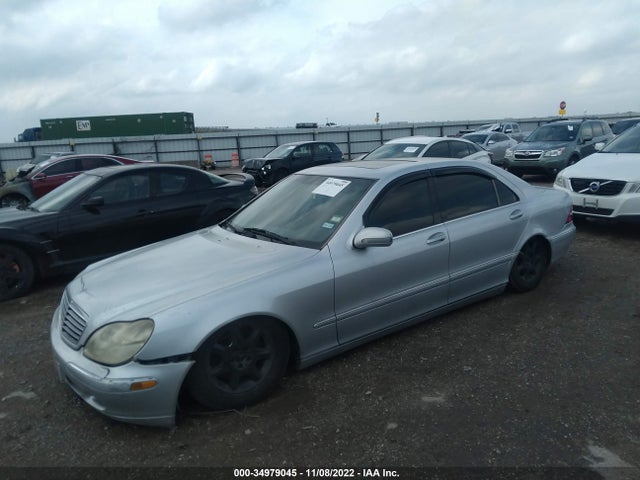 2000 MERCEDES-BENZ S CLASS VIN: WDBNG70J2YA113830