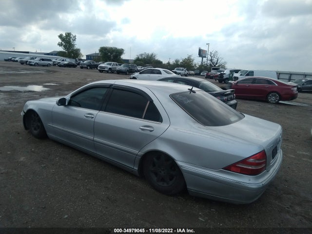 2000 MERCEDES-BENZ S CLASS VIN: WDBNG70J2YA113830