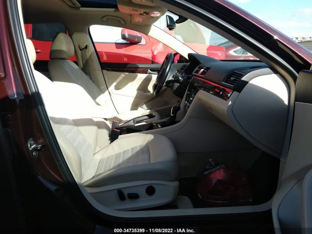 2012 VOLKSWAGEN PASSAT TDI SEL PREMIUM VIN: 1VWCN7A37CC074838