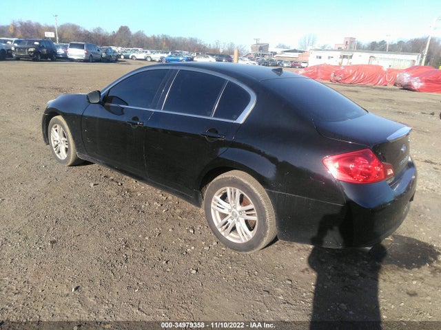 2012 INFINITI G25 SEDAN X VIN: JN1DV6AR1CM862100