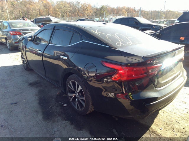 2017 NISSAN MAXIMA SV/S/SL/SR/PLATINUM VIN: 1N4AA6APXHC380478
