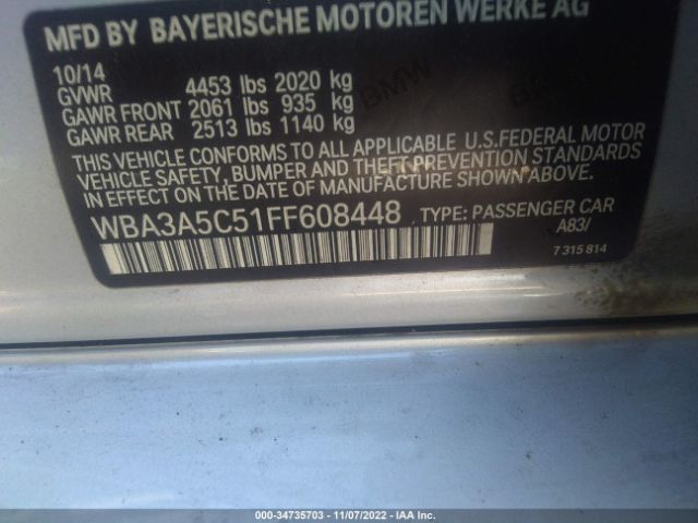 WBA3A5C51FF608448 BMW 3 Series 328i