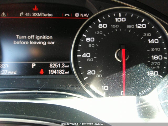 2014 AUDI A7 3.0 TDI PRESTIGE VIN: WAU2MAFC7EN118817