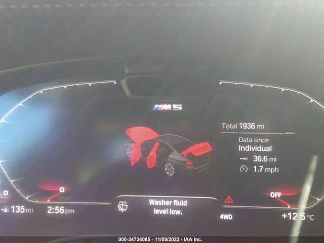 2022 BMW M5, VIN: WBS83CH00NCL08221