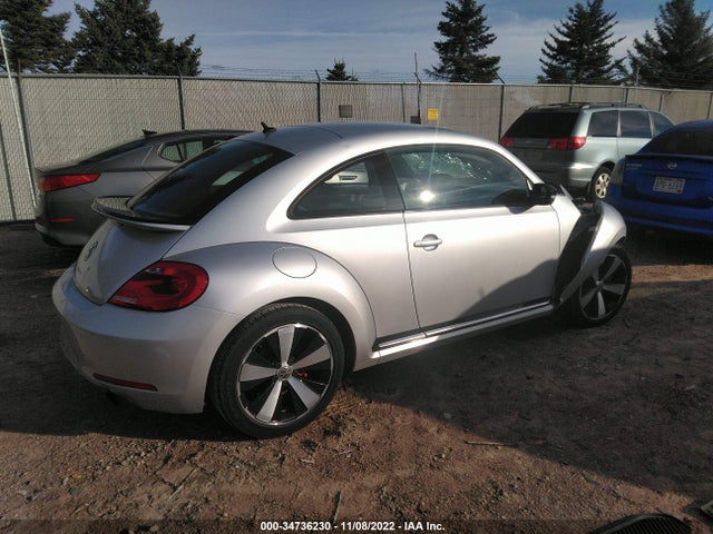 2012 VOLKSWAGEN BEETLE 2.0T TURBO PZEV VIN: 3VWVA7AT9CM615617
