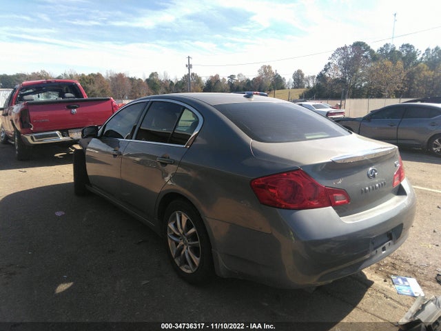 2008 INFINITI G35 SEDAN JOURNEY VIN: JNKBV61EX8M218229