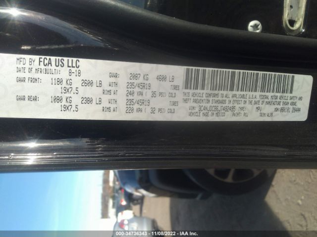 3C4NJDCB6JT492495 Jeep Compass Limited