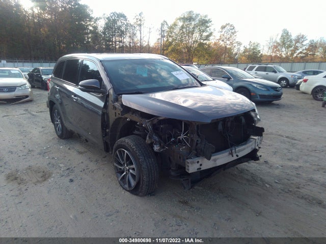 2017 TOYOTA HIGHLANDER XLE VIN: 5TDKZRFH9HS190700