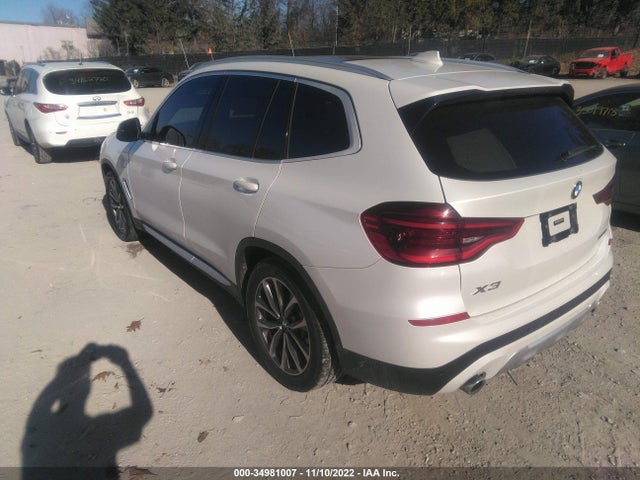 BMW X3 Xdrive30i 2019 аукцион фото